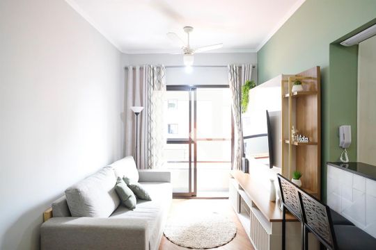 Sala de apartamento à venda com 3 quartos, 69m² em Rudge Ramos, São Bernardo do Campo