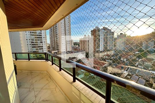 Varanda da Sala de apartamento à venda com 3 quartos, 258m² em Vila Galvão, Guarulhos