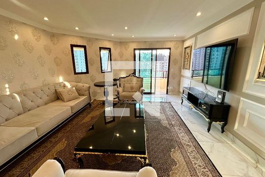 Sala de apartamento à venda com 3 quartos, 258m² em Vila Galvão, Guarulhos