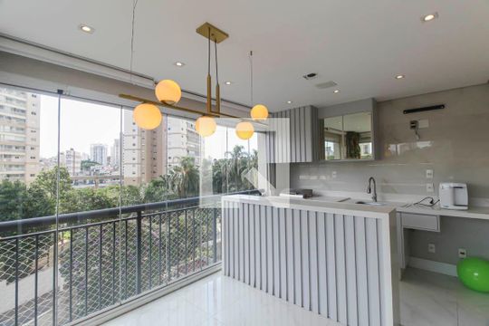 Varanda da Sala de apartamento à venda com 3 quartos, 98m² em Vila Independencia, São Paulo