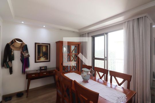 Sala  de apartamento à venda com 3 quartos, 70m² em Planalto, São Bernardo do Campo