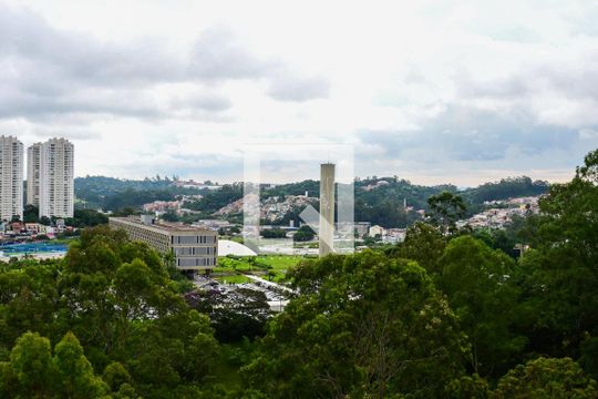 Vista de apartamento à venda com 2 quartos, 72m² em Jardim Henriqueta, Taboão da Serra
