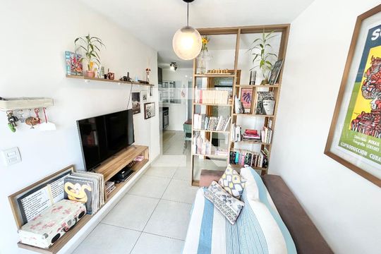 Sala de apartamento à venda com 2 quartos, 86m² em Santa Teresinha, São Paulo