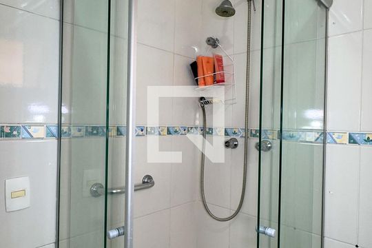 Banheiro da Suíte de apartamento à venda com 2 quartos, 78m² em Brooklin, São Paulo