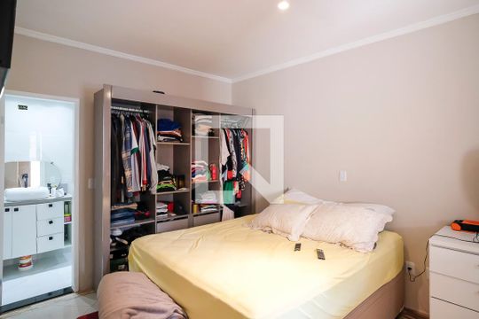 Suíte de apartamento à venda com 2 quartos, 80m² em Nova Gerti, São Caetano do Sul