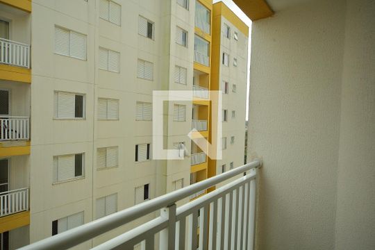 Varanda da sala de apartamento à venda com 2 quartos, 47m² em Irajá, São Bernardo do Campo