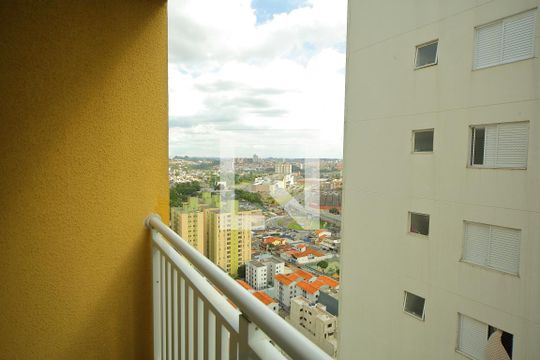 Varanda da sala de apartamento à venda com 2 quartos, 47m² em Irajá, São Bernardo do Campo