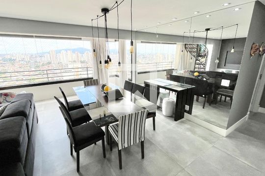 Sala de apartamento à venda com 3 quartos, 260m² em Lauzane Paulista, São Paulo