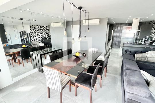 Sala de apartamento à venda com 3 quartos, 260m² em Lauzane Paulista, São Paulo