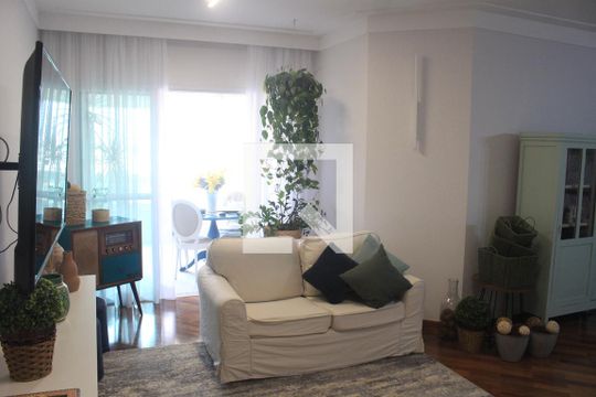 Sala de apartamento à venda com 3 quartos, 130m² em Barcelona, São Caetano do Sul