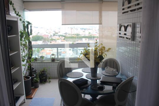 Varanda de apartamento à venda com 3 quartos, 130m² em Barcelona, São Caetano do Sul