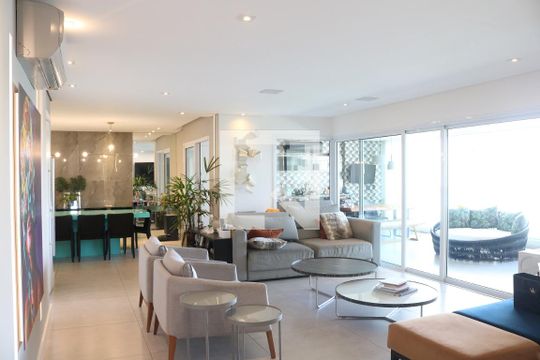 Sala de apartamento à venda com 4 quartos, 283m² em Jardim das Perdizes, São Paulo