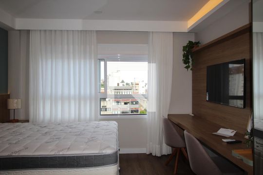 Sala de kitnet/studio à venda com 1 quarto, 27m² em Passo D’areia, Porto Alegre