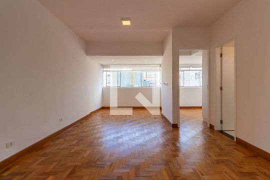 Sala de apartamento à venda com 1 quarto, 60m² em Vila Buarque, São Paulo