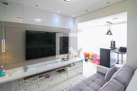 Sala de apartamento à venda com 2 quartos, 62m² em Vila Ema, São Paulo
