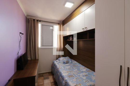 Quarto 1 de apartamento à venda com 3 quartos, 59m² em Parque Jaçatuba, Santo André