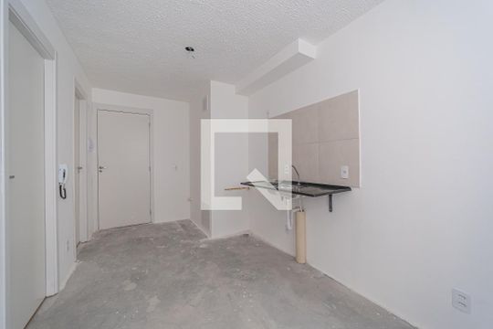 Sala/Cozinha e Área de Serviço de apartamento à venda com 1 quarto, 25m² em Jardim America da Penha, São Paulo