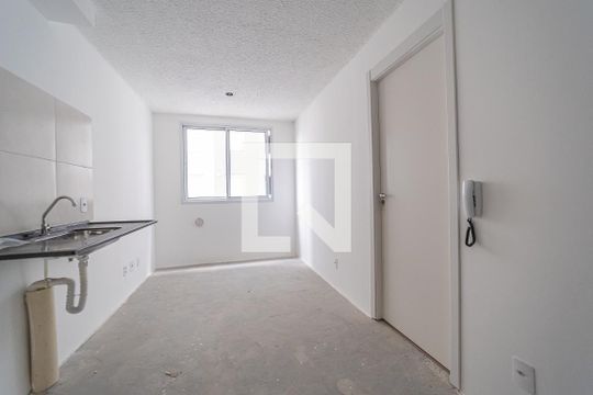 Sala/Cozinha e Área de Serviço de apartamento à venda com 1 quarto, 25m² em Jardim America da Penha, São Paulo