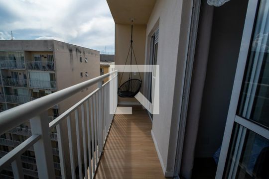 Varanda de apartamento à venda com 1 quarto, 30m² em Ferreira, São Paulo