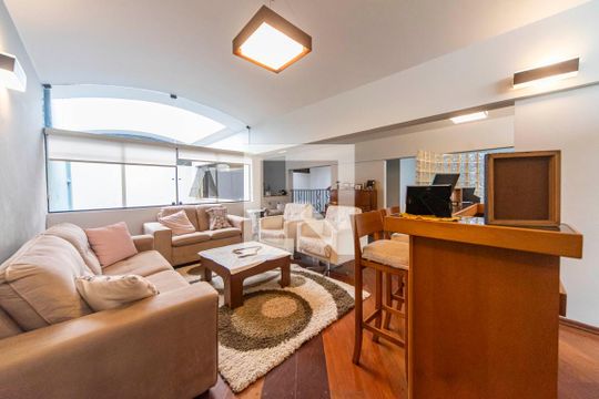 Sala de casa à venda com 3 quartos, 420m² em Campestre, Santo André