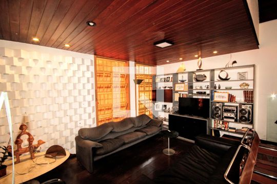 sala de casa à venda com 4 quartos, 267m² em Serra, Belo Horizonte