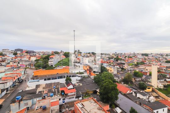 Vista da Sala/Cozinha de apartamento para alugar com 2 quartos, 32m² em Jardim Soares, São Paulo