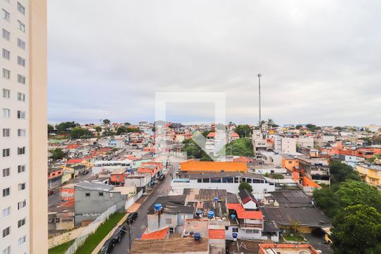 Vista da Sala/Cozinha de apartamento para alugar com 2 quartos, 32m² em Jardim Soares, São Paulo