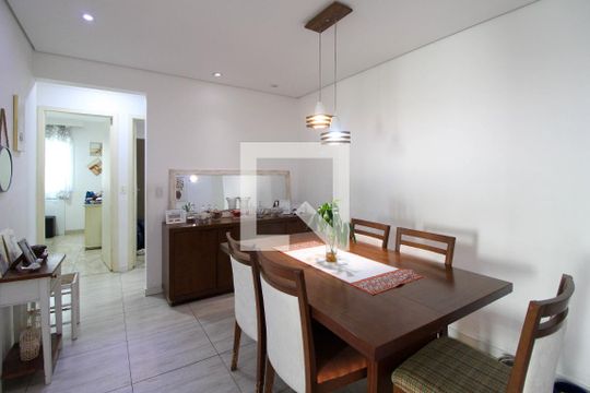 Sala de Jantar de apartamento à venda com 4 quartos, 117m² em Chácara Agrindus, Taboão da Serra