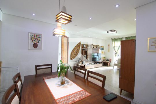 Sala de Jantar de apartamento à venda com 4 quartos, 117m² em Chácara Agrindus, Taboão da Serra