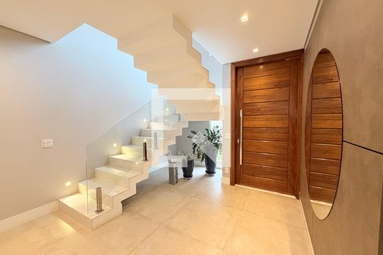 Sala de casa de condomínio à venda com 3 quartos, 329m² em Jardim Santa Teresa, Jundiaí
