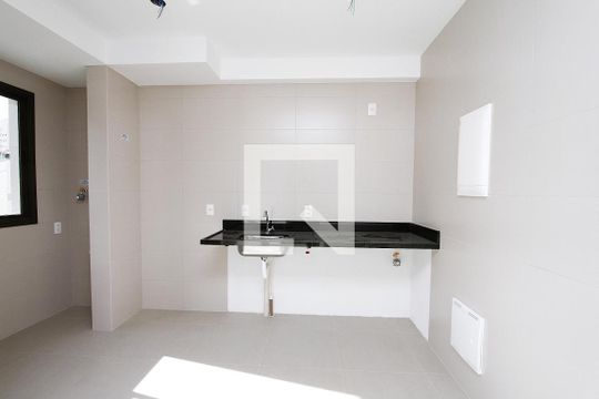 Cozinha de apartamento à venda com 3 quartos, 70m² em Buritis, Belo Horizonte