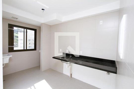 Cozinha de apartamento à venda com 3 quartos, 70m² em Buritis, Belo Horizonte