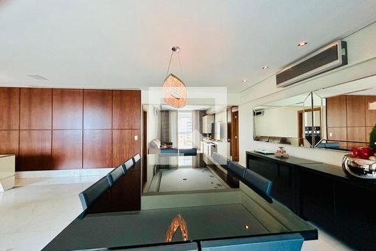 Sala de apartamento à venda com 4 quartos, 274m² em Vila da Serra, Nova Lima