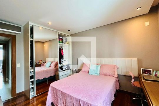 Quarto de apartamento à venda com 4 quartos, 274m² em Vila da Serra, Nova Lima