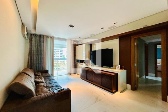 Sala de apartamento à venda com 4 quartos, 274m² em Vila da Serra, Nova Lima