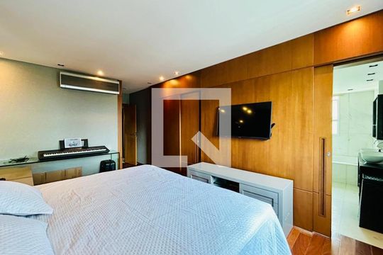 Quarto de apartamento à venda com 4 quartos, 274m² em Vila da Serra, Nova Lima