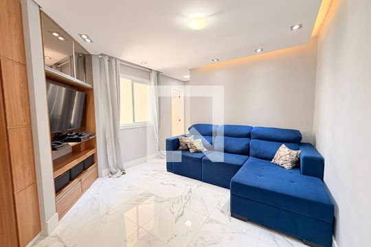 Sala de apartamento à venda com 2 quartos, 48m² em Jardim do Lago, Jundiaí