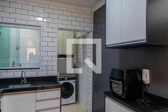 Sala e Cozinha  de apartamento para alugar com 2 quartos, 35m² em Cidade Patriarca, São Paulo