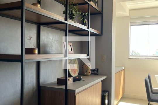 Sala de apartamento para alugar com 2 quartos, 60m² em Campestre, Santo André