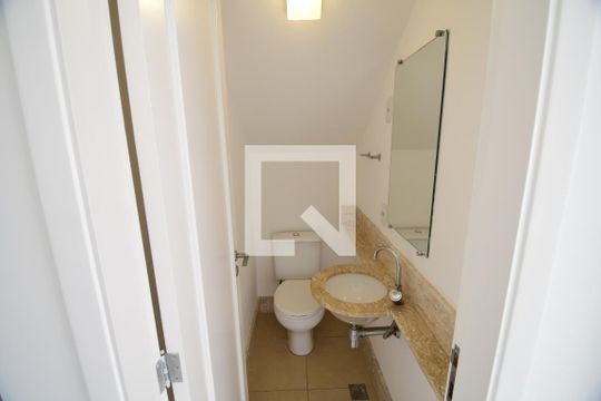Lavabo de casa de condomínio à venda com 3 quartos, 146m² em Chácara Primavera, Campinas