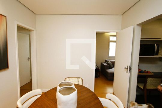 Sala de Jantar de apartamento à venda com 3 quartos, 86m² em Serra, Belo Horizonte