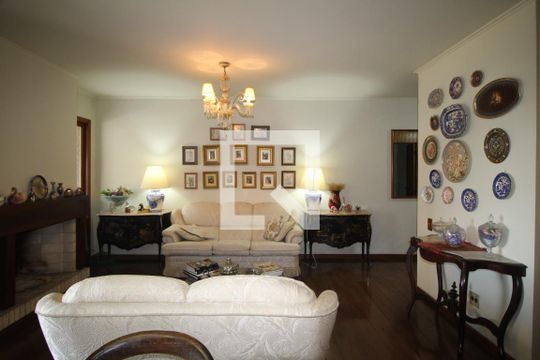 Sala de apartamento à venda com 3 quartos, 296m² em Auxiliadora, Porto Alegre
