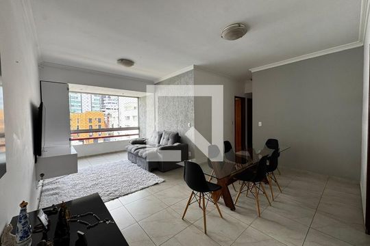 sala de apartamento para alugar com 3 quartos, 94m² em Buritis, Belo Horizonte