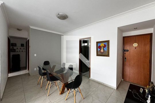 sala de apartamento para alugar com 3 quartos, 94m² em Buritis, Belo Horizonte