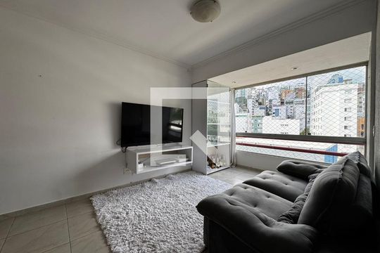 sala de apartamento para alugar com 3 quartos, 94m² em Buritis, Belo Horizonte