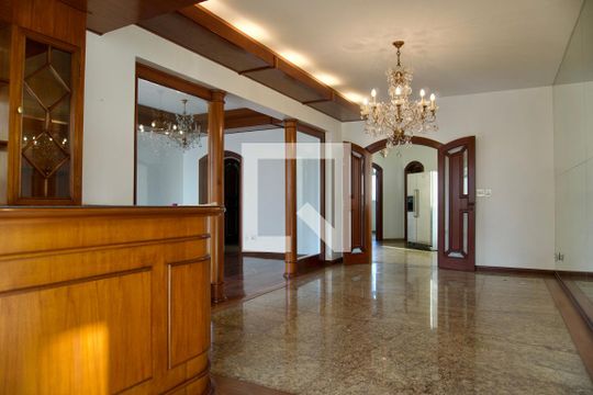 Sala de apartamento para alugar com 6 quartos, 370m² em Lourdes, Belo Horizonte