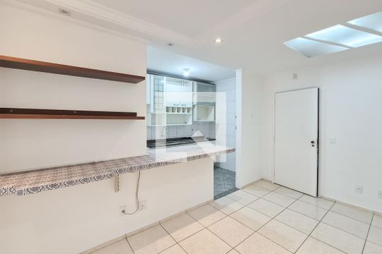 Sala de apartamento à venda com 1 quarto, 52m² em Vila Euclides, São Bernardo do Campo