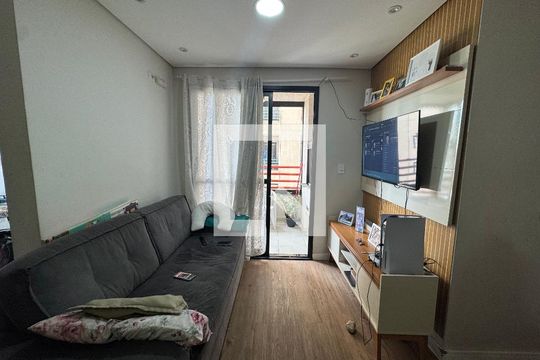 Sala de apartamento à venda com 2 quartos, 49m² em Recanto das Rosas, Osasco