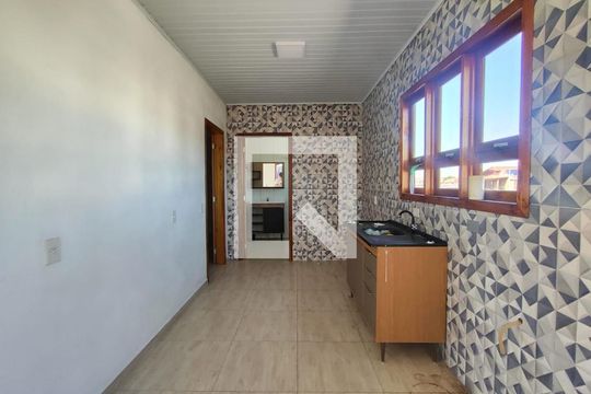 Cozinha de apartamento para alugar com 1 quarto, 40m² em Industrial, Novo Hamburgo