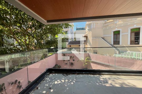 Varanda de apartamento à venda com 4 quartos, 135m² em Jardim Botânico, Rio de Janeiro